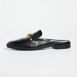 Tory Burch Black Jessa Loafers